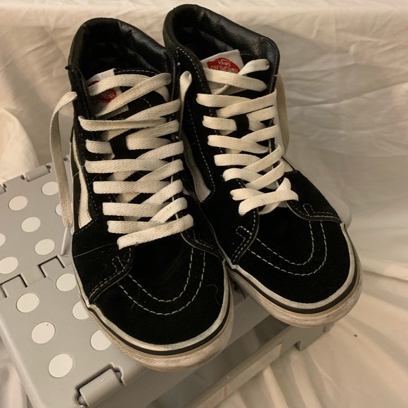 Vans hightop old school vans men’s size 6.0 - Picture 3 of 8